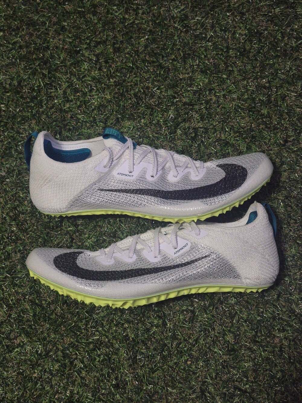 Nike Zoom Superfly Elite 2 Size 9 1/2 White Track Spikes FZ9662-100